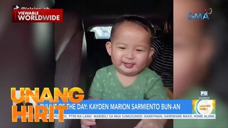 UH Bulilit of the Day — Kayden Marion Sarmiento Bun-an | Unang Hirit