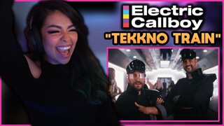 MY SPAGHETTI IS READY! | Electric Callboy - "Tekkno Train" (Official Video) | REACTION