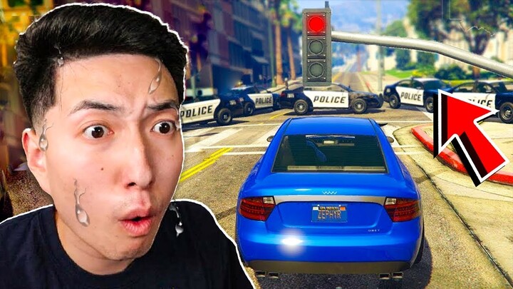 We Tried Playing GTA 5 Without Breaking Any Laws! (Grand Theft Auto V)