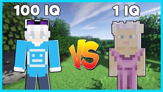 Siapa Yang Paling Pinter Antara Aku & @LenLen?  TEST IQ DI MINECRAFT