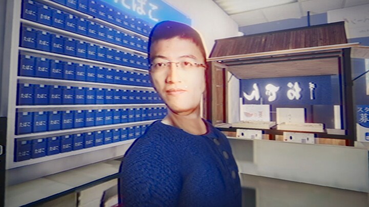 Working late at a convenience store, I encountered something eerie