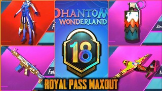 C3S8 Royal Pass M18 Maxout | 4700 UC Royal Pass RP M18 Max Level 50 | Rp M18 Maxing Out PUBG/BGMI