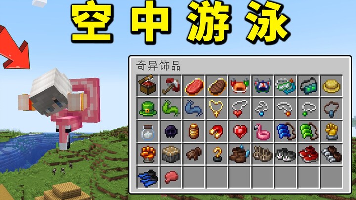 Minecraft: Pelampung renang yang digunakan di udara? Lebih dari 30 jenis aksesori seru!