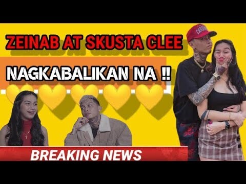 NAGKABALIKAN NA SI SKUSTA CLEE AT ZEINAB " OFFICIAL COMBACK "