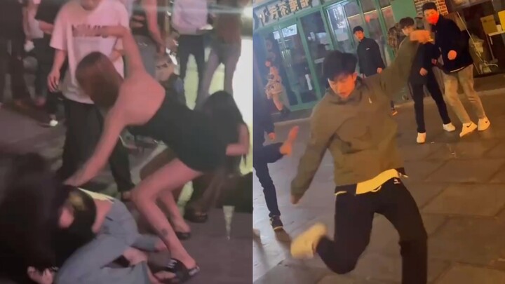 [Kênh ẩu đả] Chàng trai sành điệu và cô gái trẻ