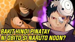 BAKIT NGA BA HINDI KAYANG PATAYIN NI OBITO SI NARUTO?