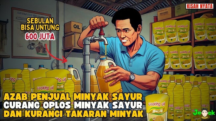 AZAB PENJUAL MINYAK GORENG CULAS OPLOS MINYAK DAN KURANGI TAKARAN  SINETRON