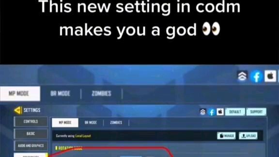 THIS NEW SETTINGS IN CODM MAKES YOU A GOD🤫😲😳