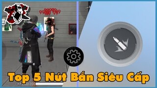 (Free Fire) Top 5 Nút Bắn Siêu Cấp Kéo Tâm Headshot - OneShot Chuẩn Xác Ob38 | Huy Gaming