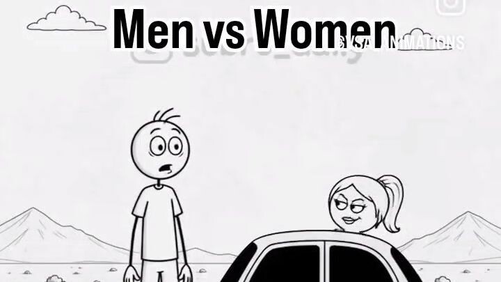 Men vs Women 😂🤣