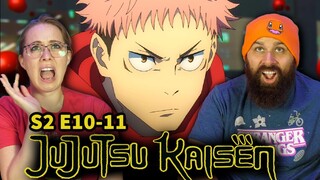 WE WERE NOT READY FOR THAT RETURN!  *JUJUTSU KAISEN* Season 2 Episode 10-11 REACTION!