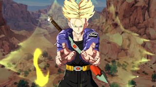 [Hu] ดราก้อนบอล ตัวละครเดียวในเกมแกะกล่อง Fierce Battle Legend Trunks ที่ดึงทักษะขั้นสูงสุดตั้งแต่เร