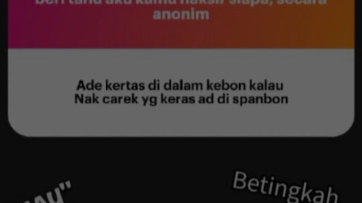 Inilah yg di maksud dengan anak SPANBON🗿