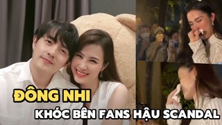 Đông Nhi khóc tức tưởi bên fans sau scandal tẩy chay, cúi đầu nhận sai, khẳng định rất yêu fans