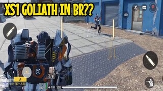 EXPLAINING THE NEW ABILITY OF XS1 GOLIATH in BATTLE ROYALE | EXCLUSIVE ONLY IN CHINA VERSION - CODM