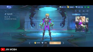 MLBB - Mod Skin Dyrroth V.E.N.O.M Full Hiệu Ứng Âm Thanh - Jin Moba