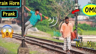 อัพเดท Viral Train Horn Prank 2021 Best Of Train Horn Prank Reaction on สาธารณะ(Part-2)