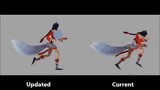 Ahri, Lux run animation update - League of Legends