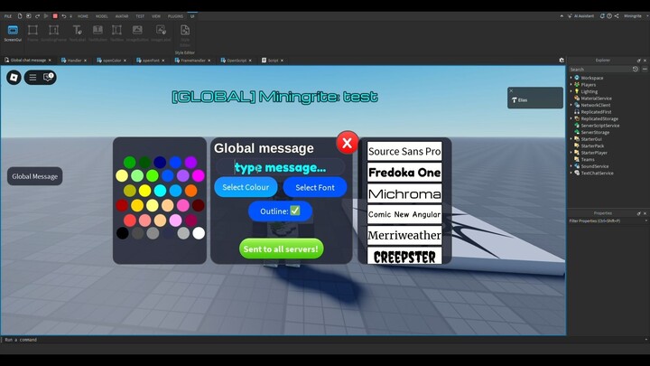 Global Chat Messager