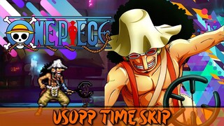 Mugen char Usopp TimeSkip feito por Crenderesuan