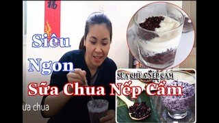 CÁCH LÀM SỮA CHUA NẾP CẨM TẠI NHÀ ĐƠN GIẢN THƠM NGON NHƯ NGOÀI HÀNG