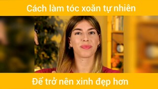 Cách làm tóc xoăn tự nhiên  #lamdep