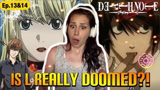 |Confession| And |Friend| Death Note Episode 13 and 14 REACTION + REVIEW **Misa And Light together?!