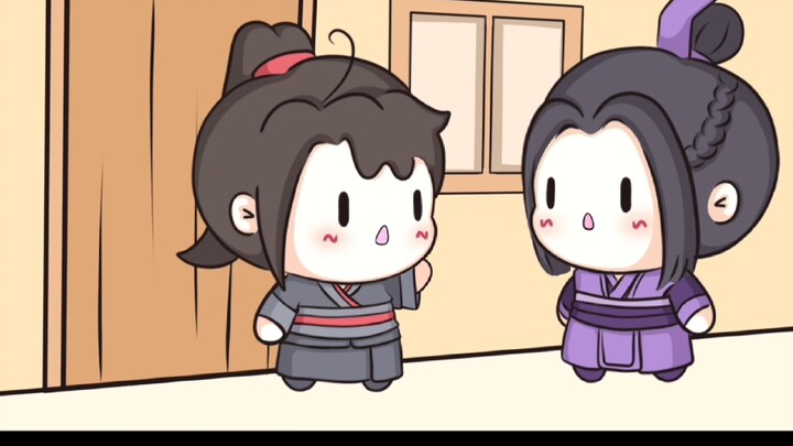 What is Zhui Ling doing in the house?