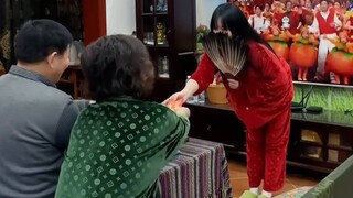 My parents asked me to show a talent and then give me a red envelope...