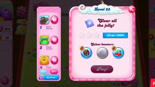CANDY CRUSH SAGA LEVEL 28 (NEW VERSION)