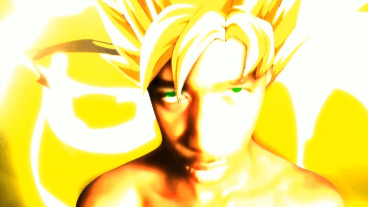 Black guy transforms into Super Sailor Ajin (special effects)
