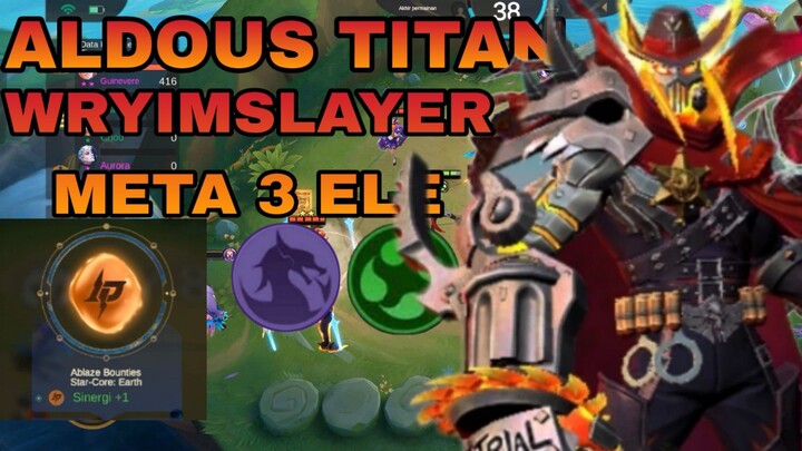 KOMBO ALDOUS TITAN WRYMSLAYER UNLIMITED ULTI, META 3 ELE MEGIC CHEES INDONESIA (GM AGENSI)