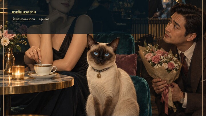 Caturday พิเศษ, คาเฟ่แมวสยาม - น้ำตาลหนึ่งช้อน คำขอโทษสองคำ