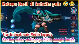 Teh Layla di lawan Ending bikin mewek Bocils - Victory Mobile Legends