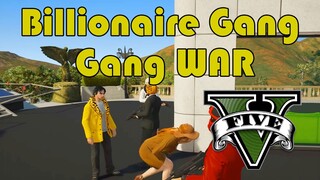 Billionaire Gang VS White Gang (GANG WAR) BG win!!! in The Billionaire City