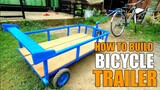 Diy Bike Bicycle Trailer Build | How to make a Bike Trailer | Welding and Fabrication
