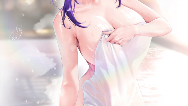 Lukisan Jenderal Setelah Mandi