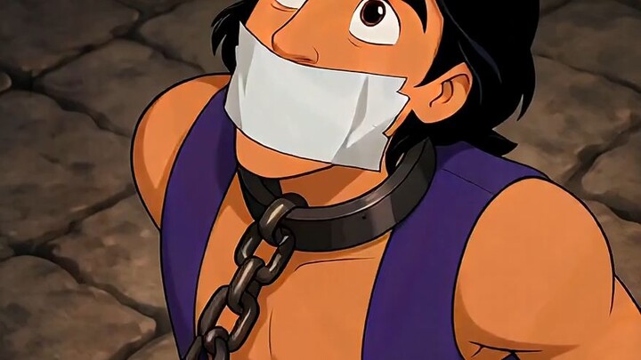 tape gagged men