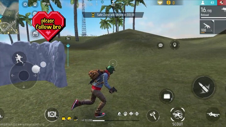 I Can't Hear But I Can 1 Vs 4 😱 Deaf Gamer - Free Fire