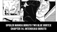 Spoiler Manga Boruto Chapter 14: Interogasi Boruto