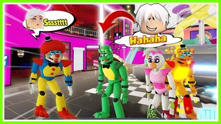 KOCAK!!! MAMAHCIL JADI HUGY WUGY BADUT LUCU AKU JADI KURA KURA NINJA!!! ROBLOX MIKOCIL