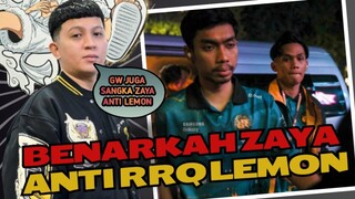 BENARKAH COACH ZAYA ANTI RRQ LEMON? BANG XINNN SEBUT ZAYA ANTI RRQ LEMON! HANYA COACH VREN PRO LEMON