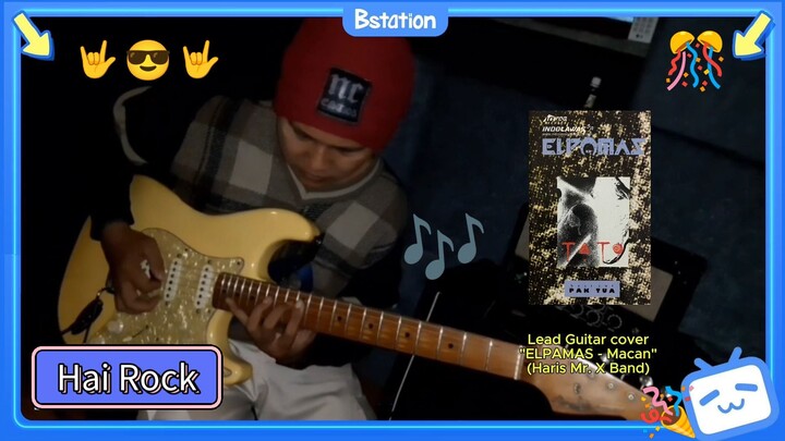 Lead Guitar cover "ELPAMAS - Macan" (Haris Mr. X Band)