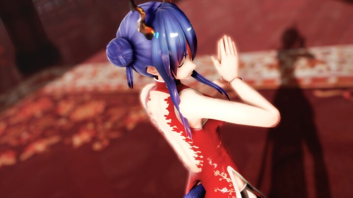 Despite the eroticism, Longmen still uses foul language [Cheongsam Chen/Arknights MMD]