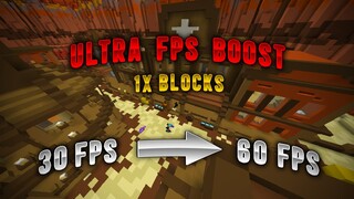 ULTRA FPS BOOSTER [1X BLOCKS TEXTURE PACK]