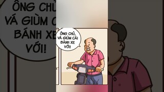Vá Xe #nhatvl #truyentranh #comics #truyentranhhaihuoc
