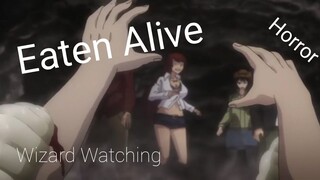 😫😱WASP larvae are eating people alive😫😫 || Kyochuu Rettou || Anime moments | Wizard Watching