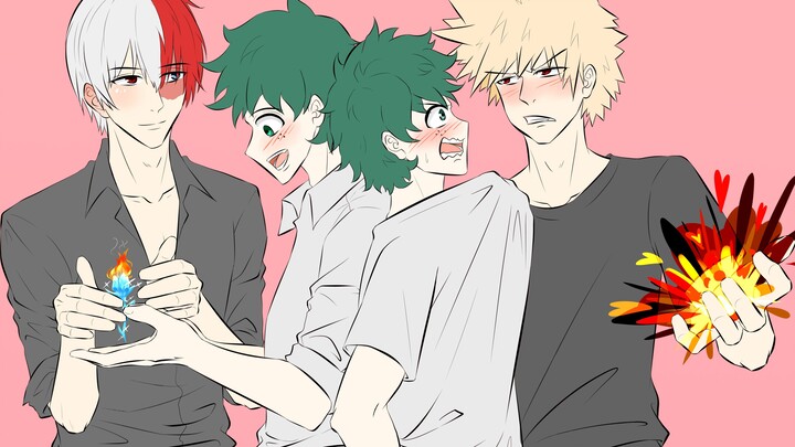 【MHA ลายมือ】บูมและชนะ โปรดทราบ!