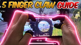 5 Finger Claw Guide/Tutorial - Like Chinese Players Drills/Reflexes, Close Combat (PUBG MOBILE)