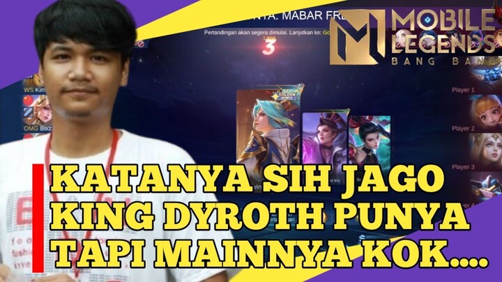 KATANYA KING DYROTH, GA TAUNYA BADUT DYROTH